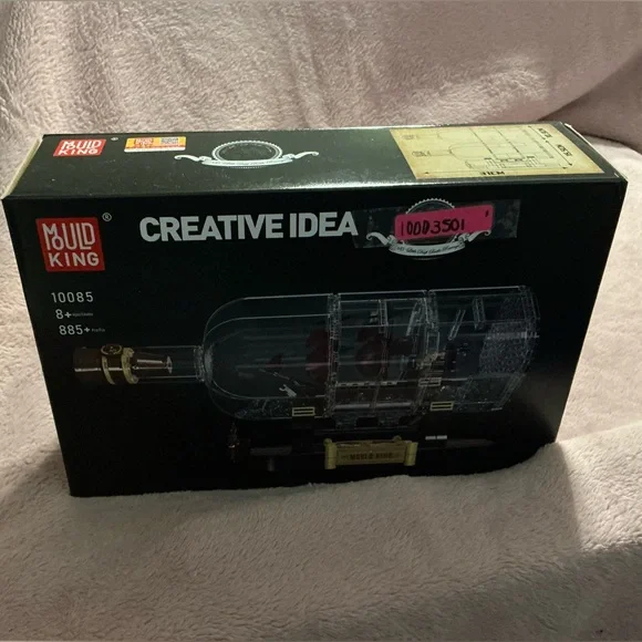 Mould King Creative Idea – Ship-in-a-Bottle Model Kit – Complete Set - Picture 2 of 2